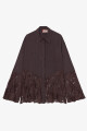 CAMISA ENCAJE Marron
