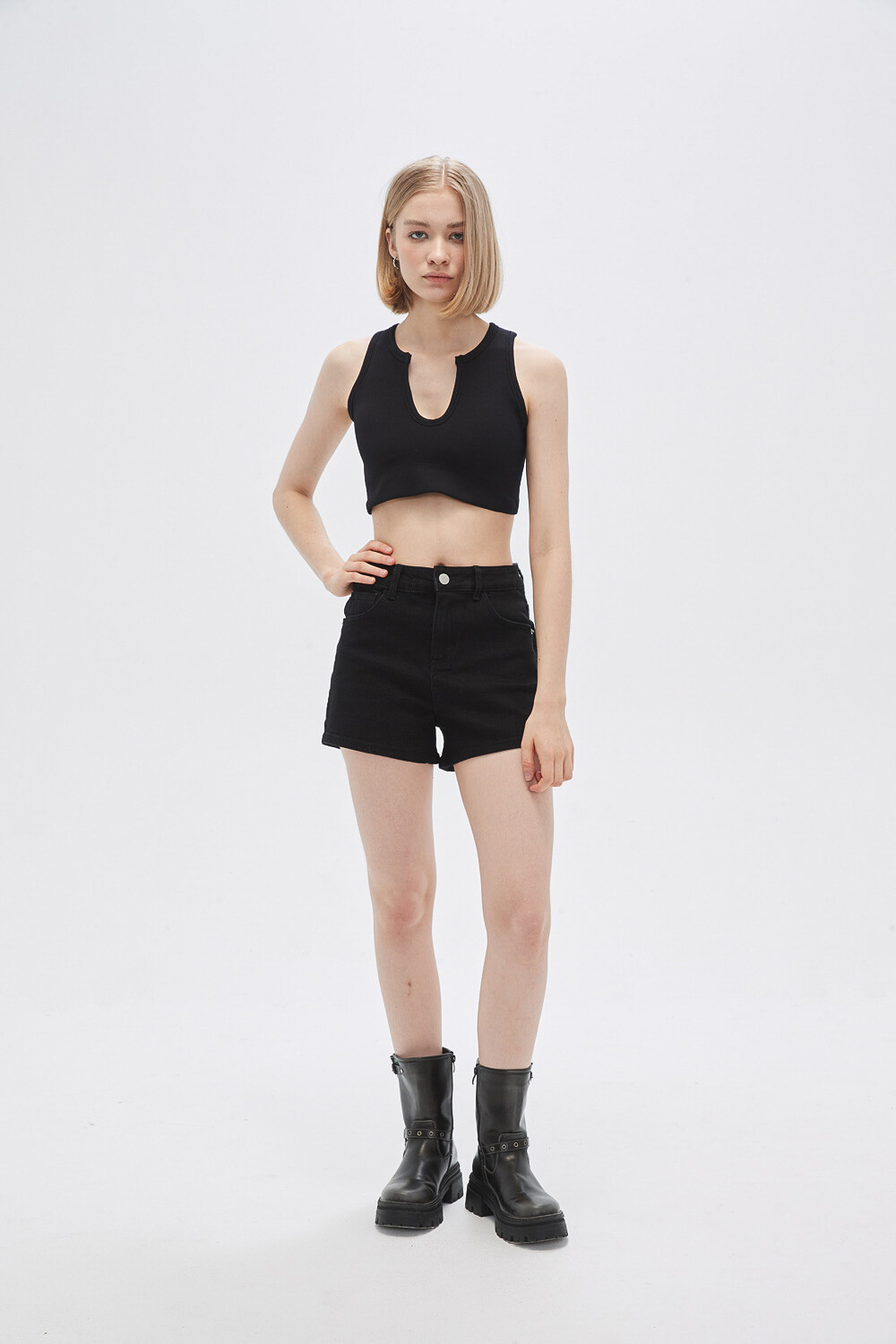 Tops Fout Negro