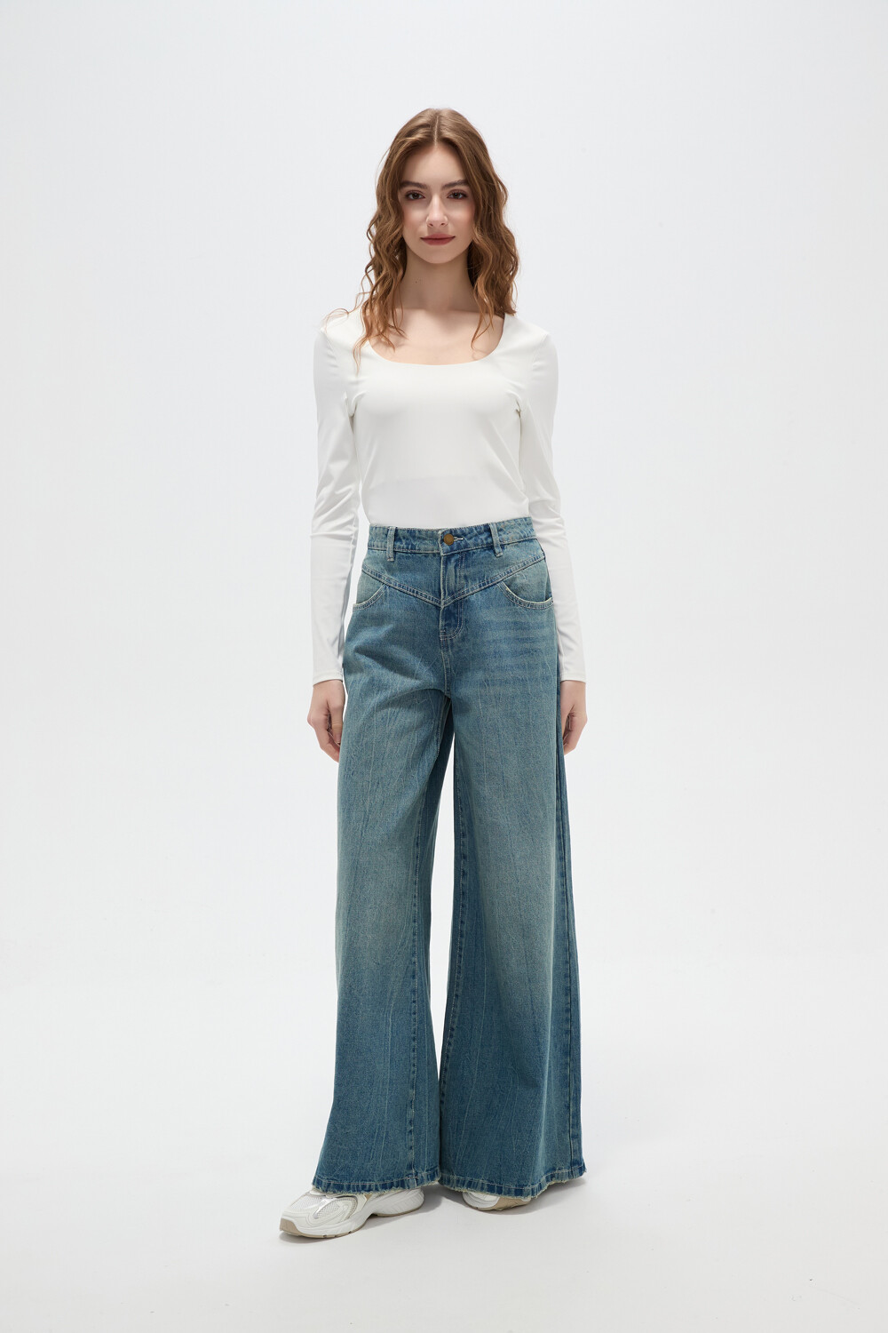 Pantalon Evara Azul Claro