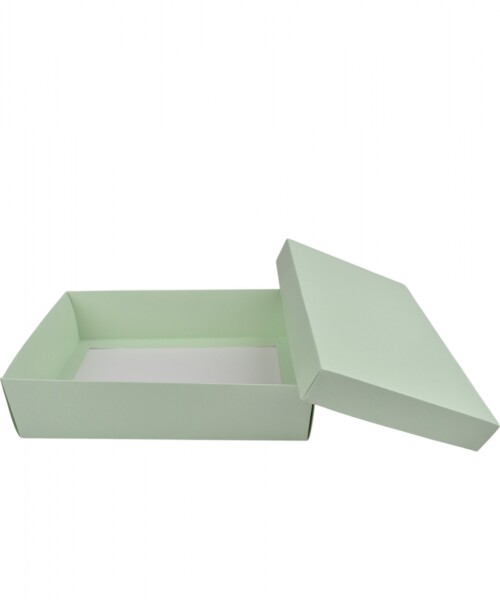 Caja Rectangular 16x23x6 cm VERDE AGUA