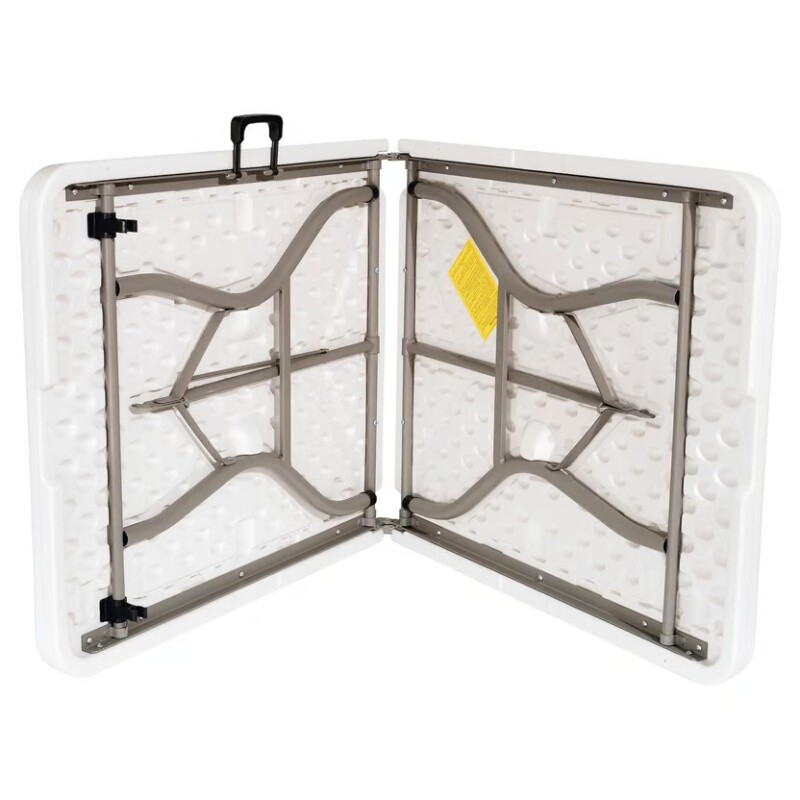 Mesa de Exterior Plegable 180 cm para 8 Personas - Tipo Maleta, Plástico y Acero Mesa de Exterior Plegable 180 cm para 8 Personas - Tipo Maleta, Plástico y Acero