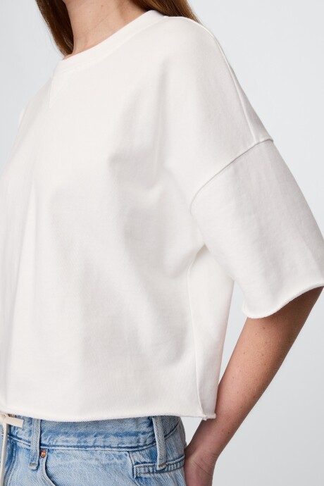 Buzo Deportivo Sin Felpa Mujer New Off White