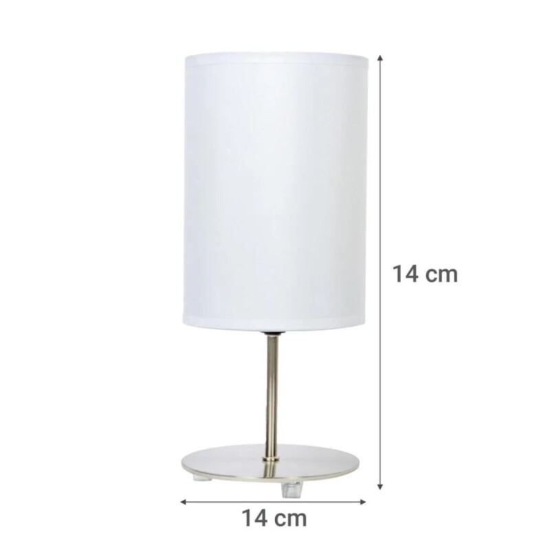 Pack de 2 lámparas de mesa Tubo 1 luz E27 Pack de 2 lámparas de mesa Tubo 1 luz E27