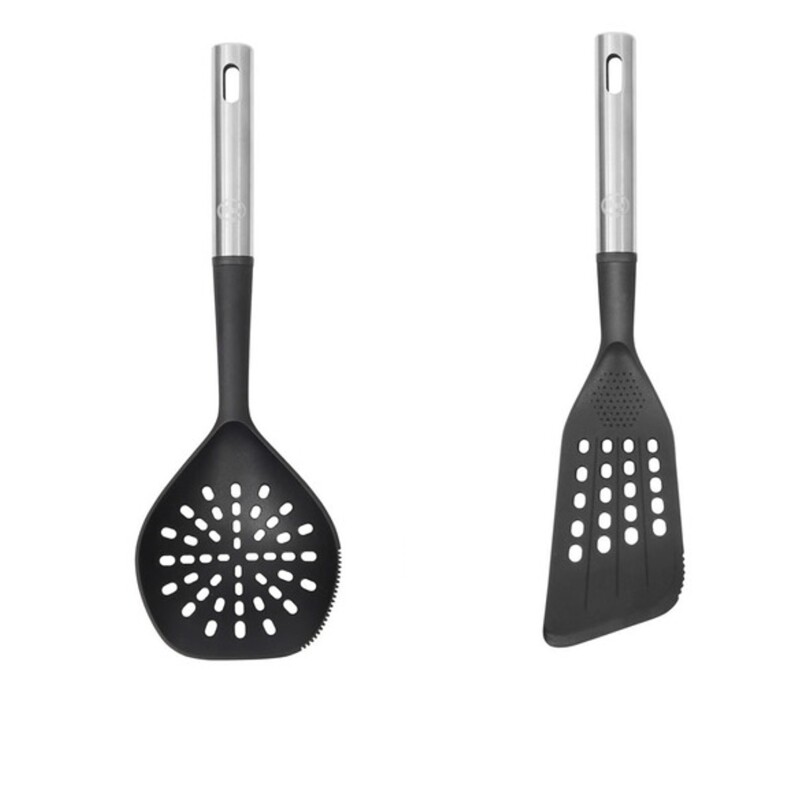 Set X6 Utensilios Ilko + Base Plateado SET X6 UTENSILIOS ILKO + BASE PLATEADO