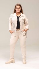 Pantalón Bruselas beige