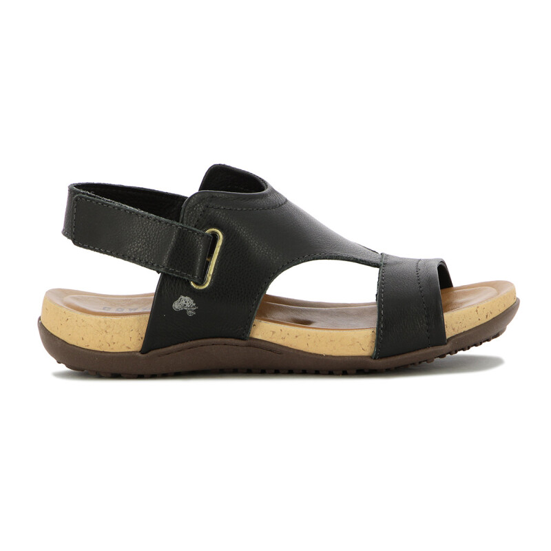 Sandalia Country Mujer Con Pulsera Negro