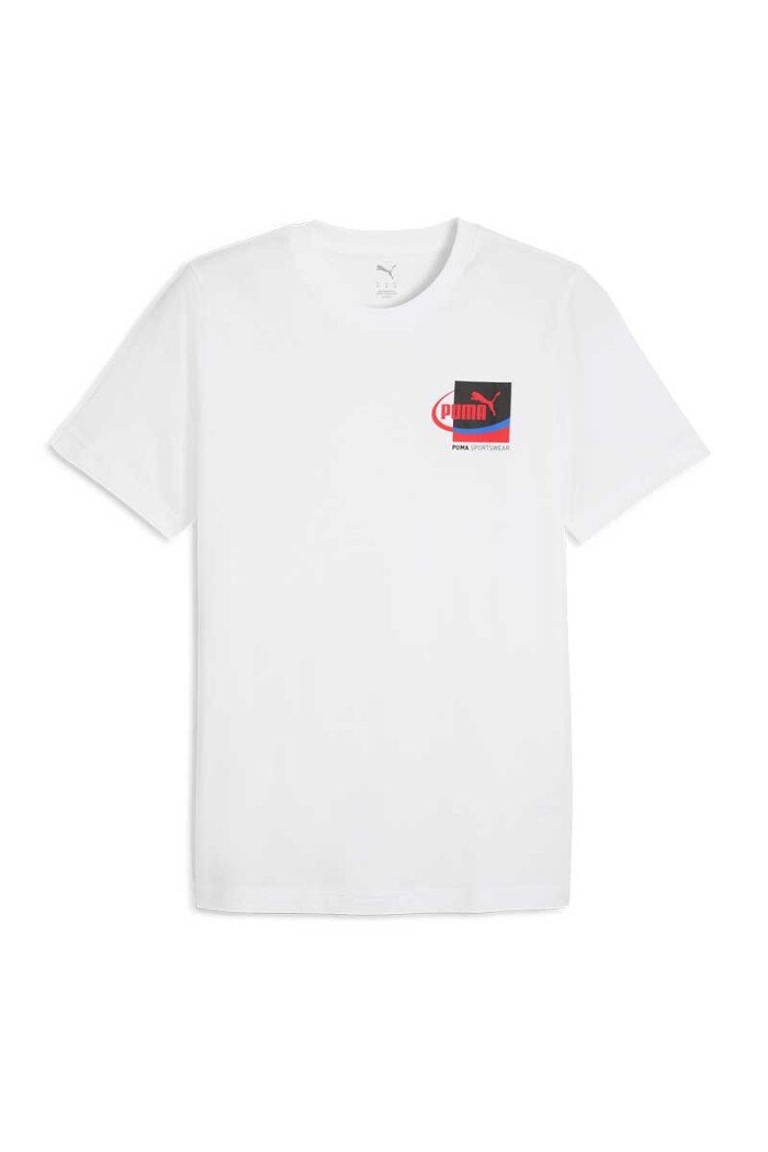 REMERA PUMA GRAPHIC TEE Blanco