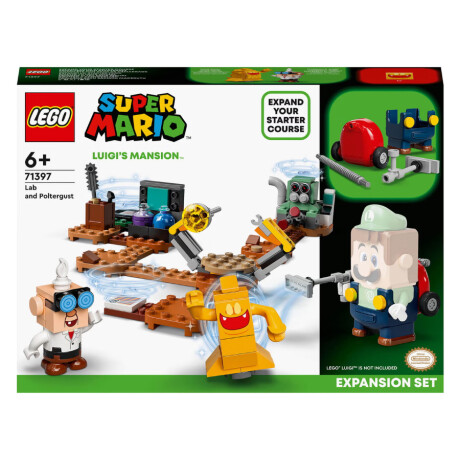 Lego Super Mario 71397 - Luigi`s Mansion Lab and Poltergust Lego Super Mario 71397 - Luigi`s Mansion Lab and Poltergust