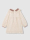 Vestido Dobby Piedra Claro Melange