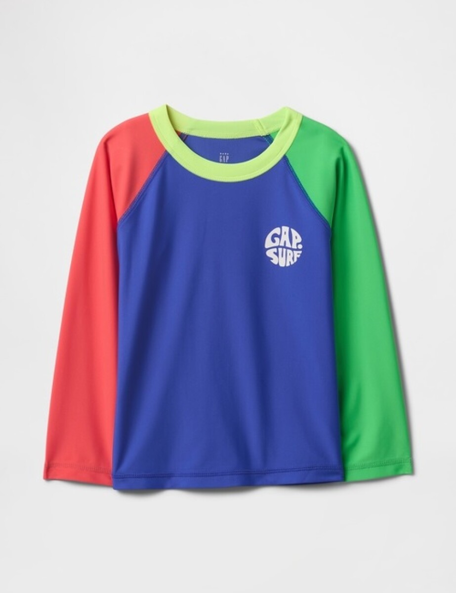 Remera De Agua Toddler Niño - Dazzling Blue 183949Tc 