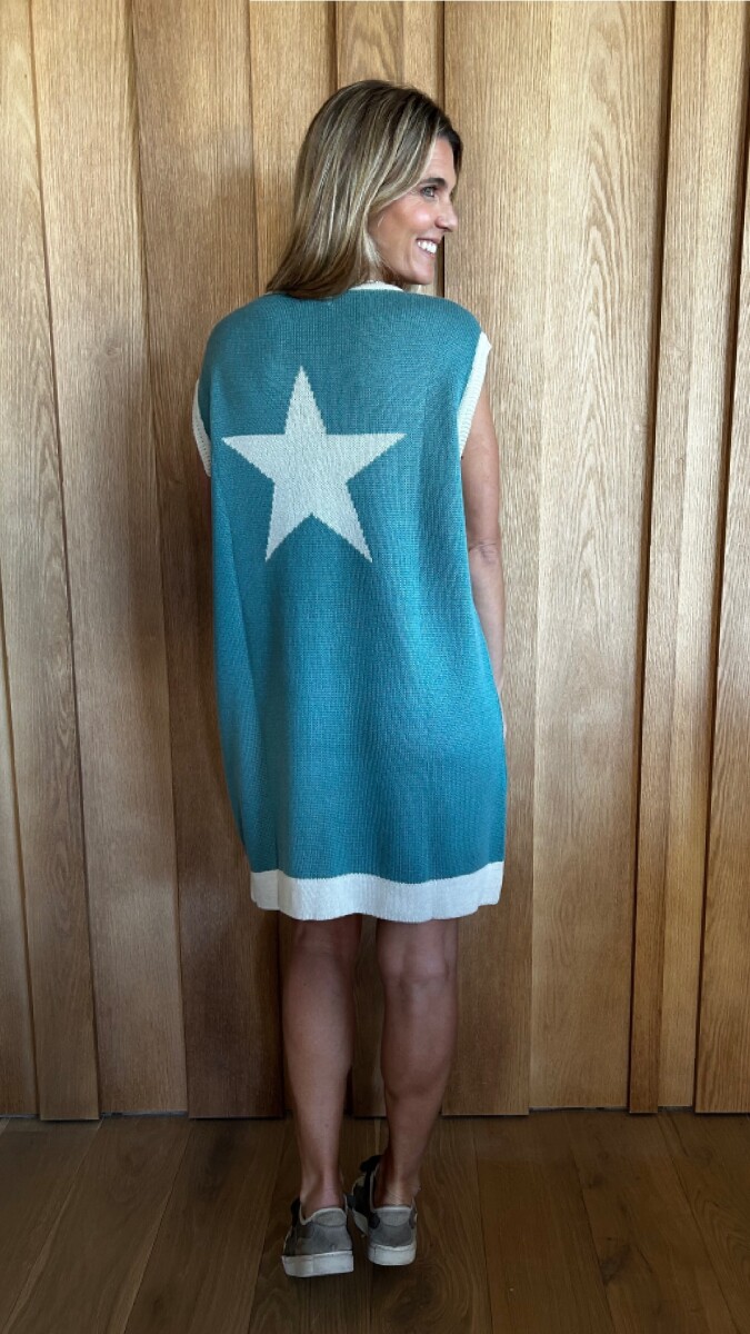 Vestido Cometa - Tourquesa 