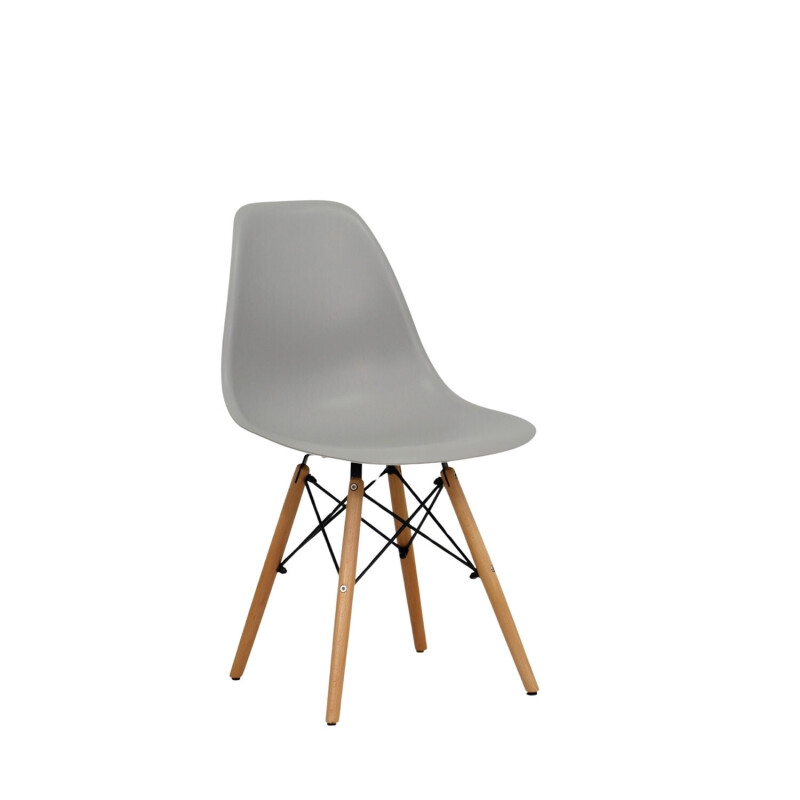 Sillas Eames Lumax Colorido Innovador Moderno Gris