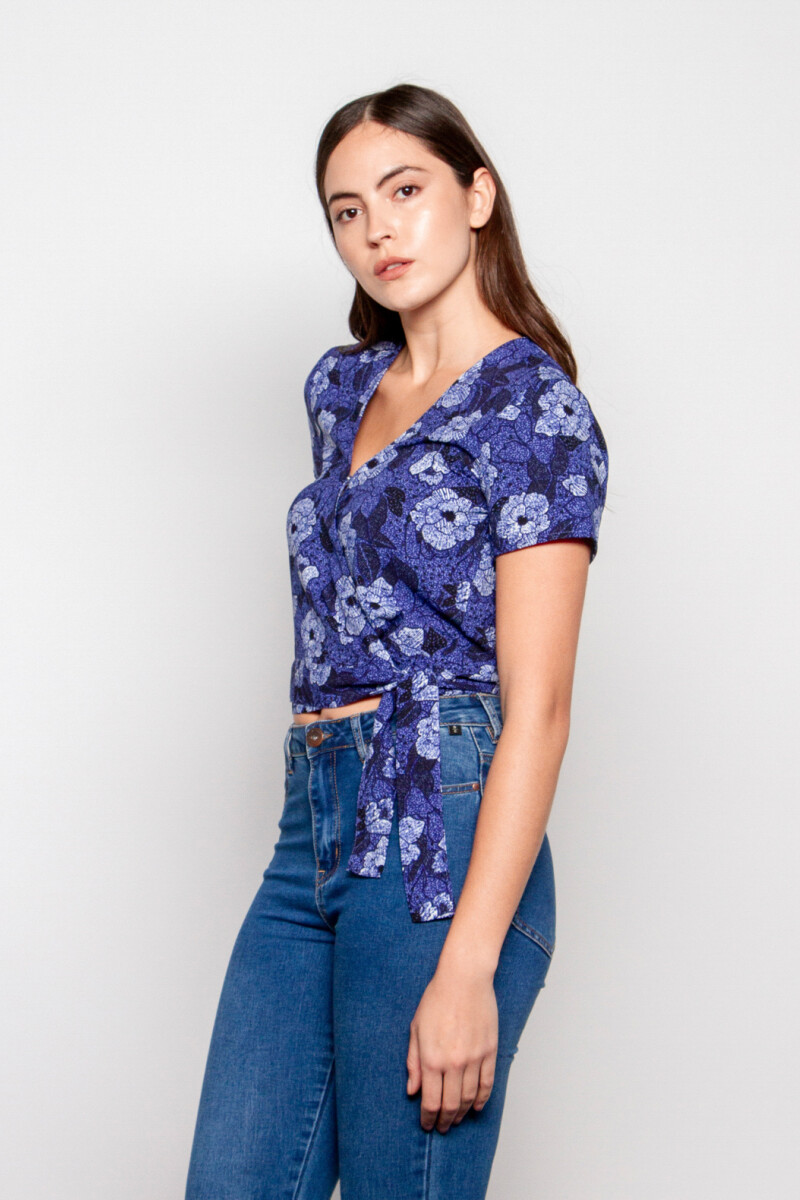 BLUSA ZUMBERAK Azul Francia