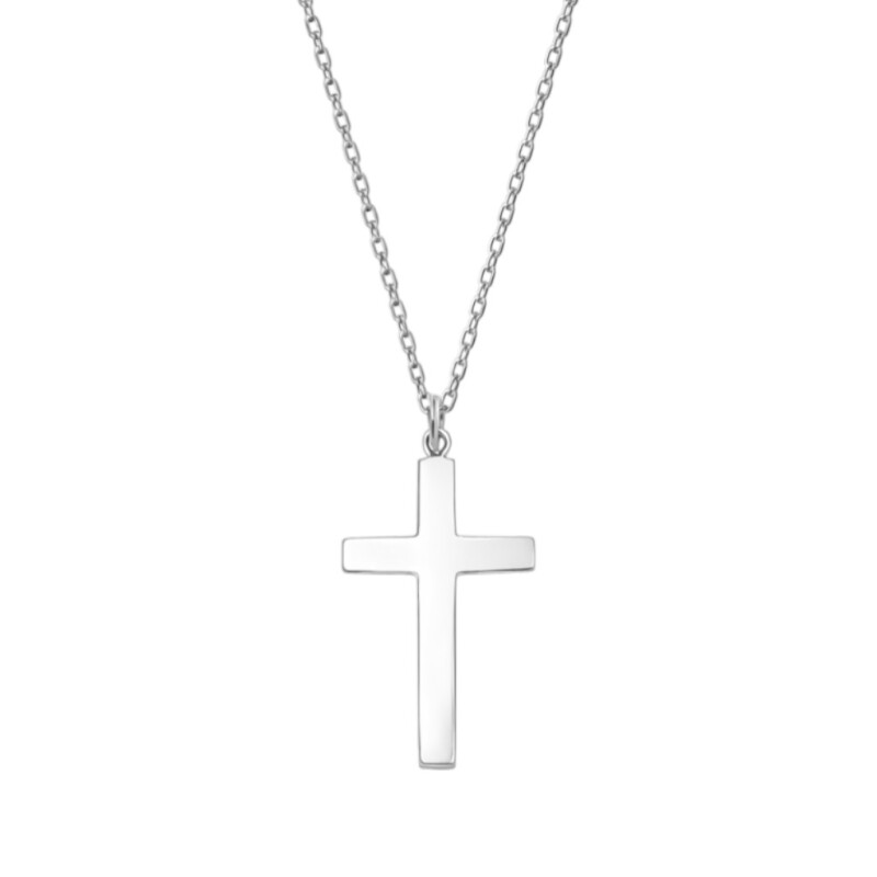 Dije Cruz -Plata 925 - Sin piedra- CP4776 sinpiedra