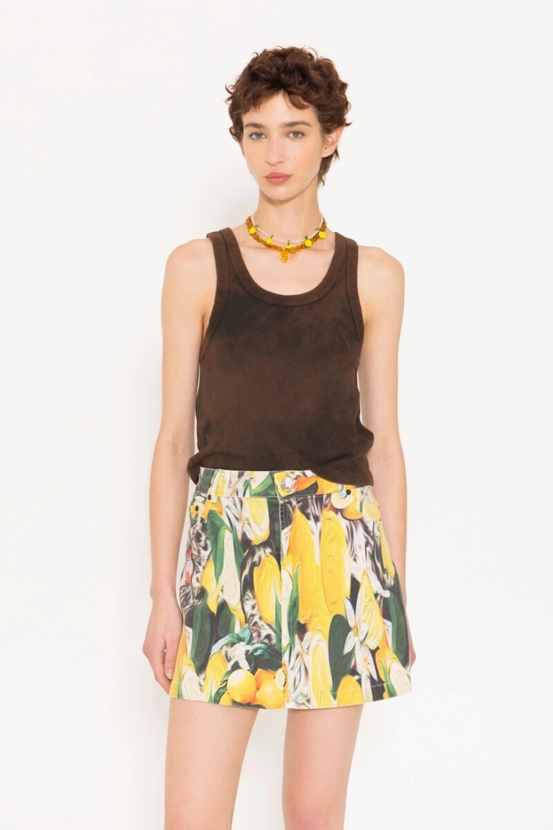 MUSCULOSA RYDER Chocolate