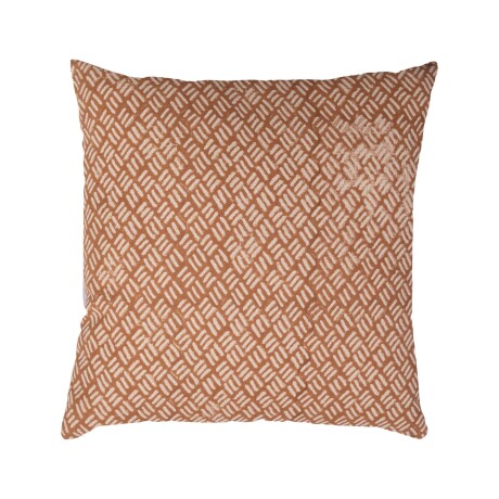 ALMOHADÓN CARDONA 45*45 ALGODON BEIGE/TAUPE