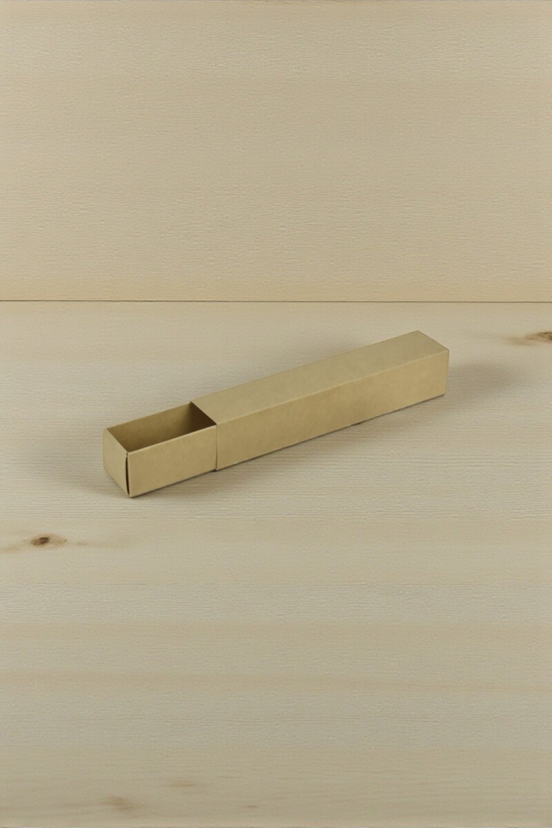 Caja rectangular 22x4x4 cm - MADERA 