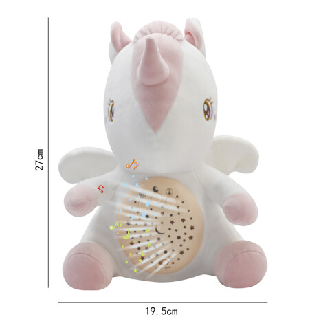 Veladora Unicornio con Música Colores Surtidos 27 cm U