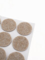 ALMOHADILLA REDONDA SET X 9 BEIGE