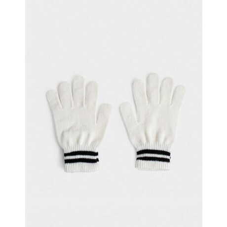 Guantes Varios Clasico blanco crudo