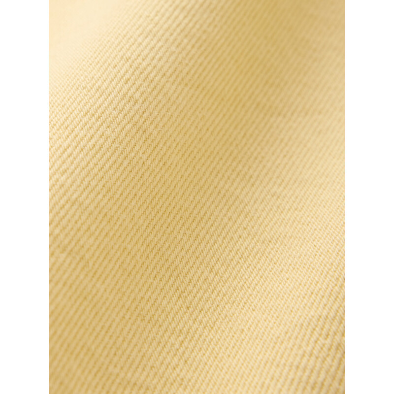 LS CROPPED SWING SHIRT - GMT DYE TWILL STRAW 13-0922