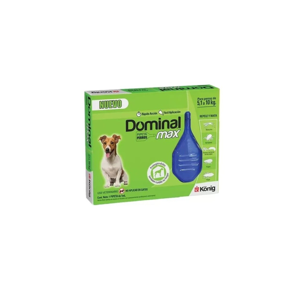 PIPETA DOMINAL PERRO MAX 5-10 KG 