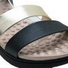 MODARE Sandalia Femenino Dorado-negro