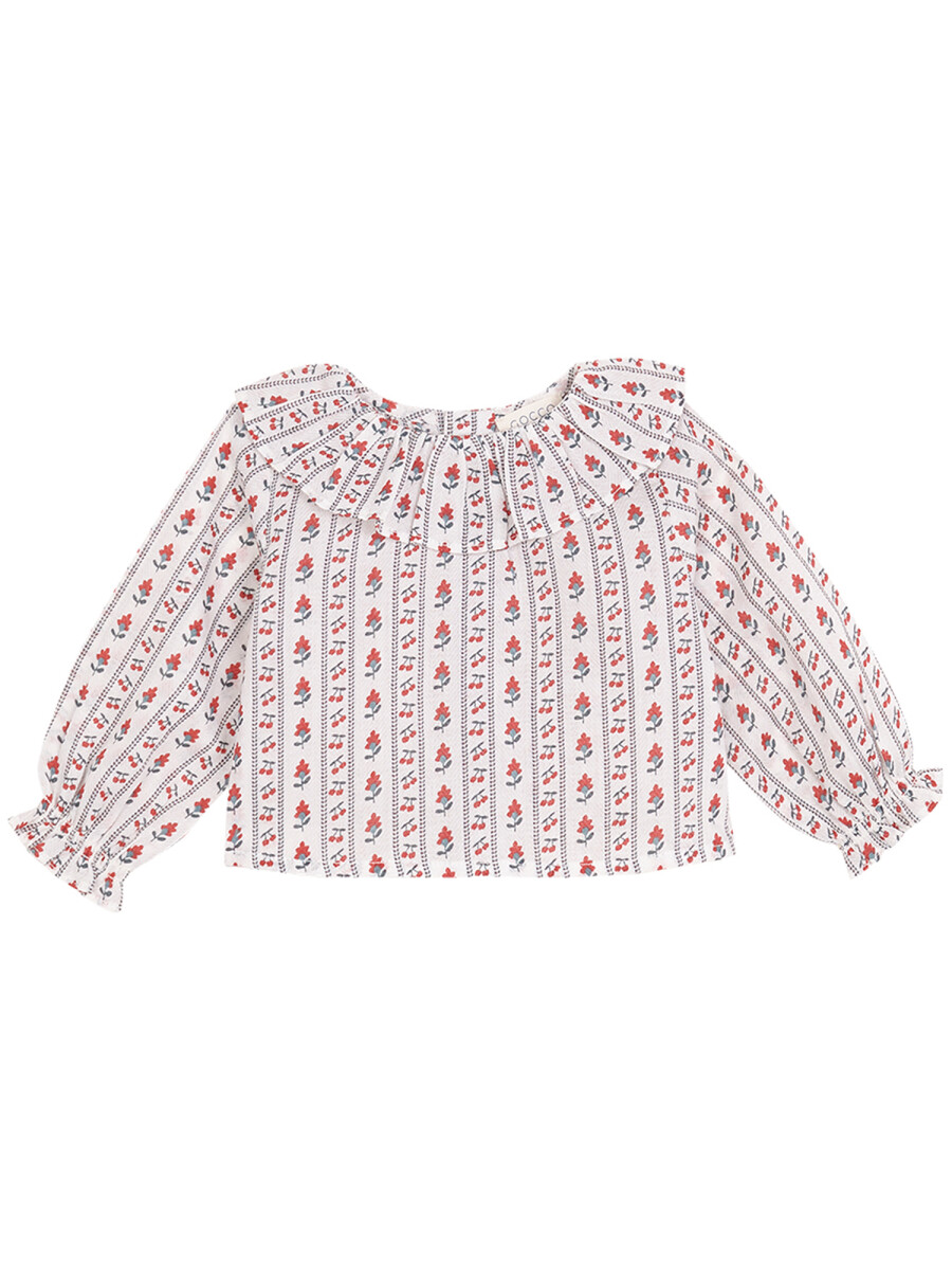 Camisa Estampada Rojo