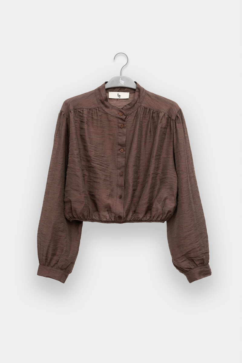 ABBY SHIRT Chocolate