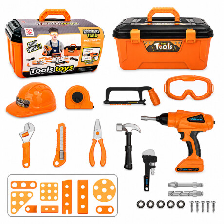 Set Caja Herramientas Juguete Taladro Constructor Infantil Set Caja Herramientas Juguete Taladro Constructor Infantil