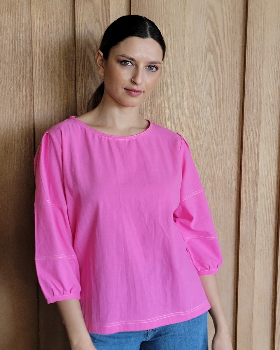Blusa lagos - Fucsia 