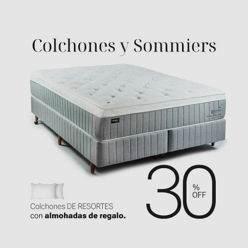 Colchones y Sommiers 30% OFF