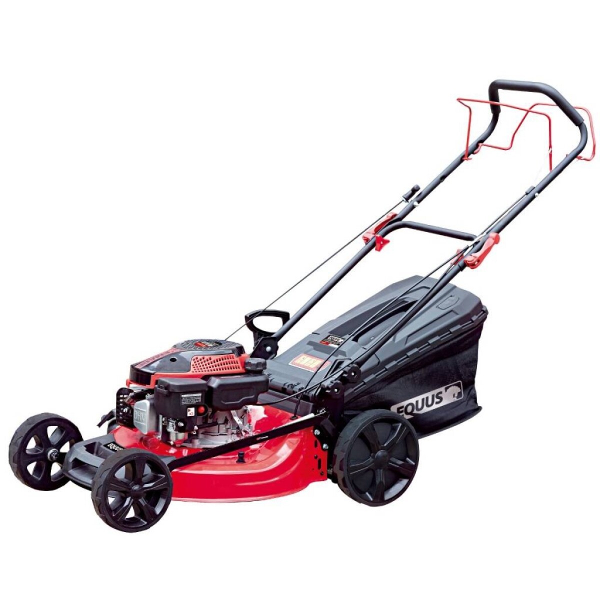 Cortadora de Césped Equus KM41P 3.5HP con Recolector - ROJO 