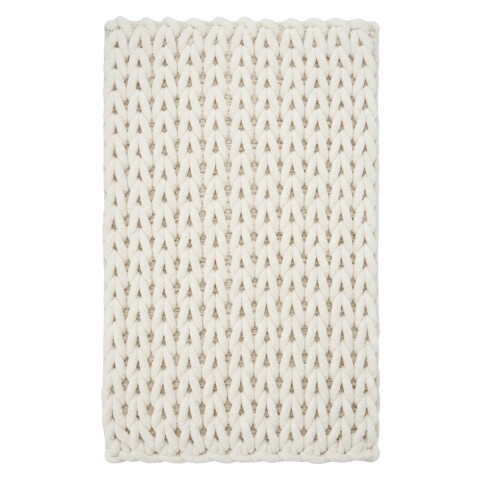 ALFOMBRA BLANCA P/BAÑO 50X80CM Unica