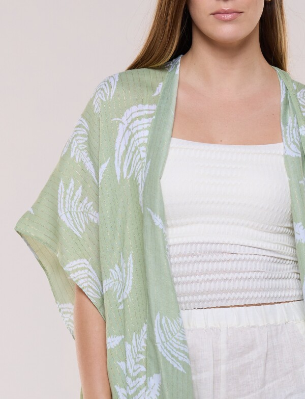 Kimono Lurex VERDE