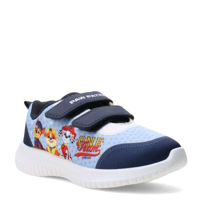 Championes de Niños Nickelodeon Paw Patrol One Team Celeste - Azul
