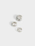 Bijou Cuff Chunky Edition Set De Earcuff De Metal - Plateado