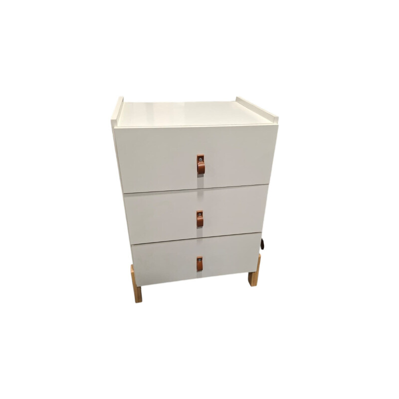 Mesa de luz Dumont blanca Mesa de luz Dumont blanca