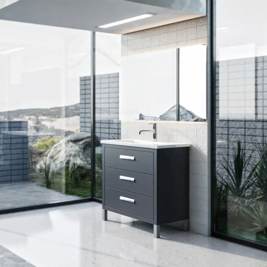 Mueble Zamba 80 Grafito Mueble Zamba 80 Grafito