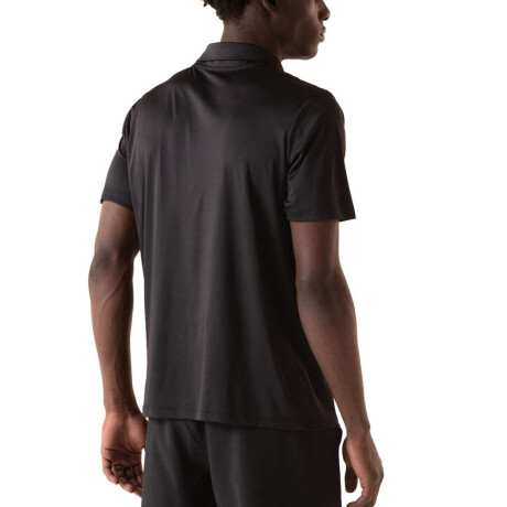 Fila Player F-Box Ii Polo Tenis Para Hombre Negro-Rojo