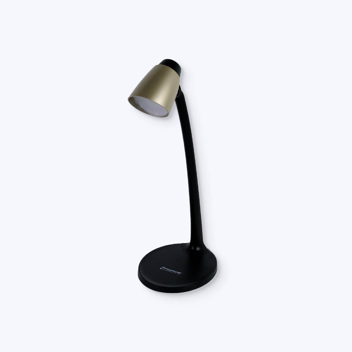 LAMPARA DORADO/NEGRO LED P/ESCRITORIO 