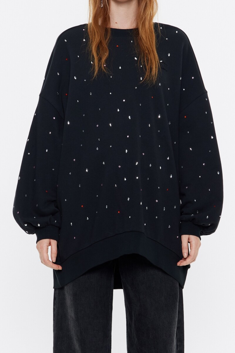 SUDADERA Negro