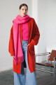 SACON CASHMERE BOLSILLOS ROJO