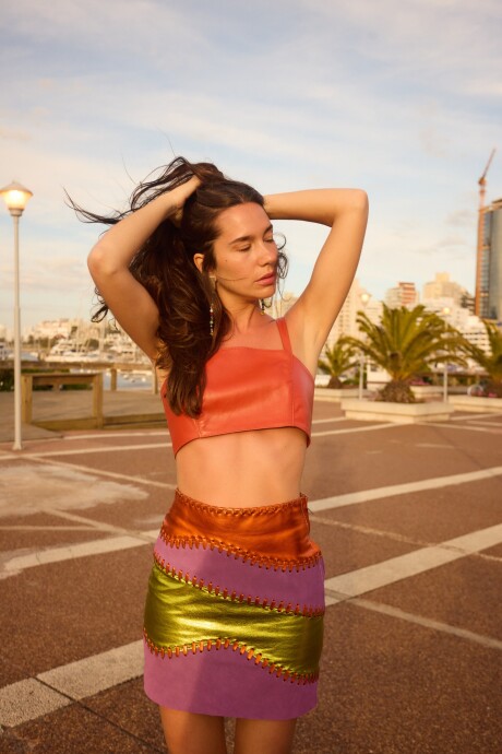 Top Util Naranja
