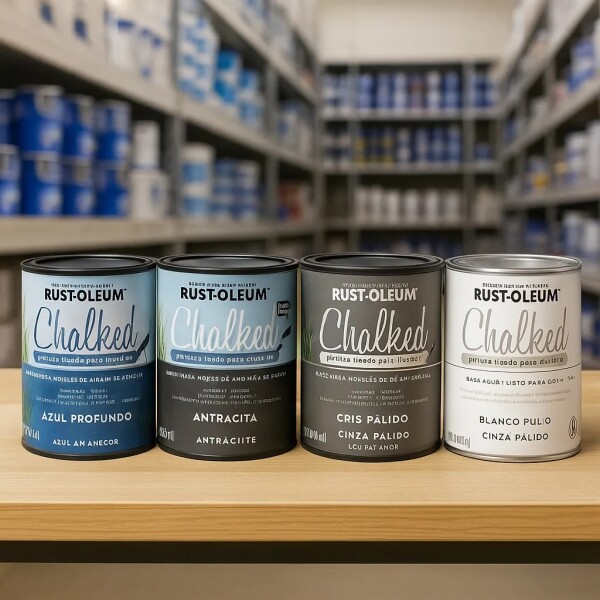 Pintura a la Tiza para Exterior Rust-Oleum Chalked Blanco Lino Pintura a la Tiza para Exterior Rust-Oleum Chalked Blanco Lino