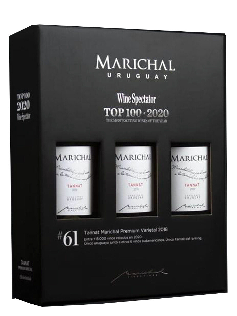 Pack Premium Tannat Marichal - Top 100 Wine Spectator 