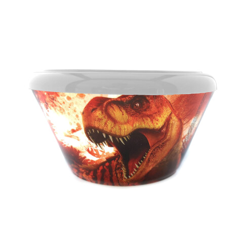 Bowl redondo con tapa - Jurassic World U