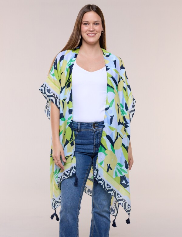 Kimono Summer MULTI/AZUL