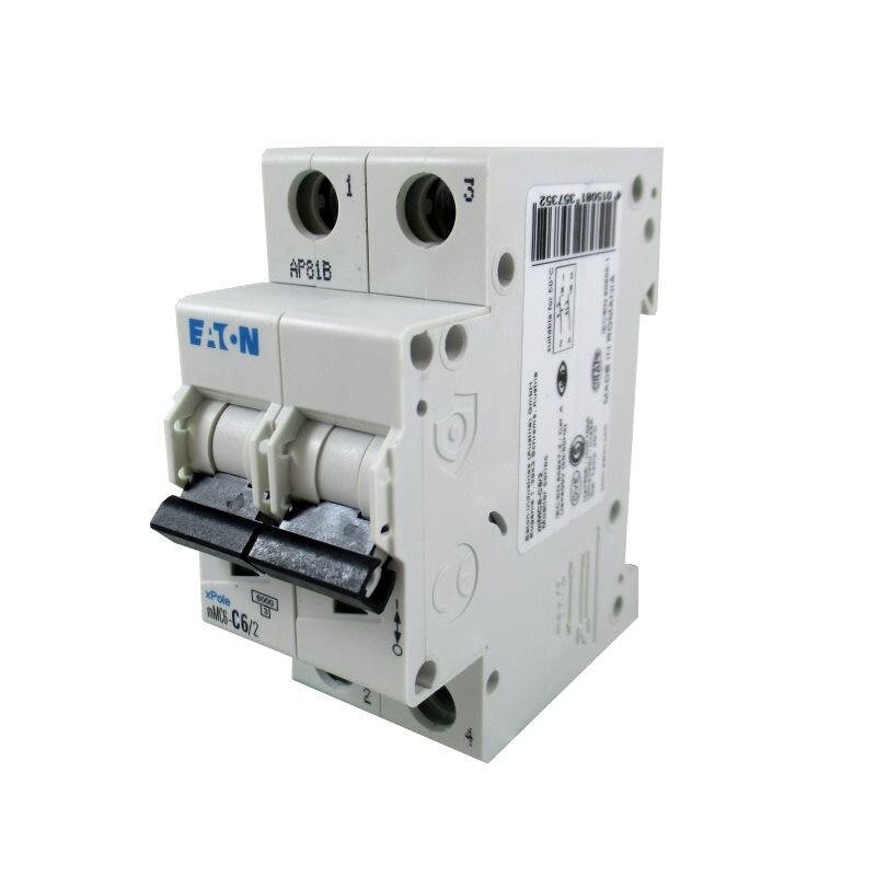 DISYUNTOR DIN 2X 06 A 06 KA EATON DISYUNTOR DIN 2X 06 A 06 KA EATON