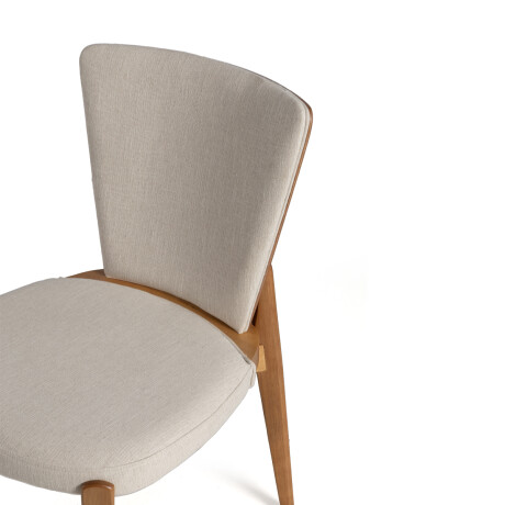 Silla Stella - Tela Rústica Beige (4F)